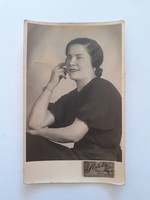 Old female photo strelisky yard photographer studio vintage photo