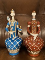 Hollóházi porcelán Szent István és Gizella királynő