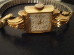 Antique jewelry watch is mechanical