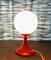 Német retro asztali gömb lámpa