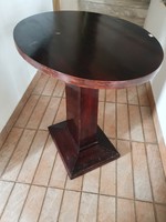 Asztal - Ovális mahagóni