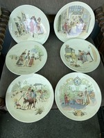 Sarreguemines porcelán  tányérok