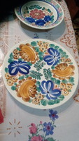 Painted wall plate wall decoration 32 cm
