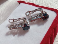 London topaz 925 silver earrings