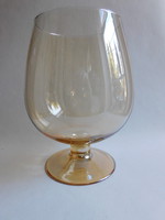Large, tinted glass cup 27 cm