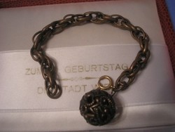 Bronze openwork pattern bracelet unique rarity for sale 18.5 Cm