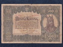 Nagyméretű Korona Államjegyek 500 Korona bankjegy 1920 (id57515)