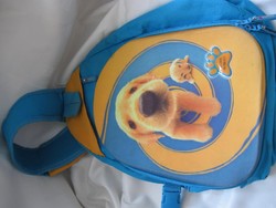 Hanadeka club kid with dog bag and backpack