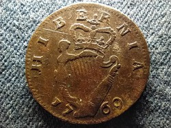 Írország III: György (1760-1801) 1/2 penny 1769 (id58422)