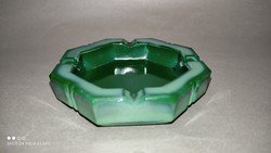 MOST ÉRDEMES VINNI! AKCIÓS ÁR! Malachit üveg hamutartó hamutál