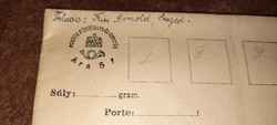 Postai Pénzes levél- boríték