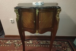 Empire small chest of drawers, marble, in perfect condition. Elegant, big price reduction!