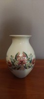 Hand painted Zsolnay vase 13cm!