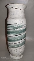 Wonderful cucumber livia ceramic vase - large size marked flawless original