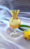 Rattenberg kézzel csiszolt kristály váza