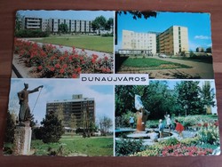 Régi képeslap, Dunaújváros