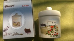 Hungarian motif-aroma sealing spice holder + drum.