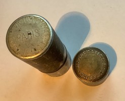 Antik fém orvosságos doboz - francia termék
