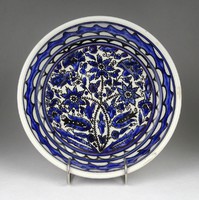1I302 marked hand-painted Persian ornamental Jordan ceramic bowl 23 cm