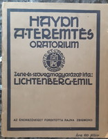 Haydn: the creation - oratorium lichtenberg emil