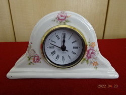 German porcelain digital clock. He has! Jókai.