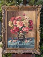 William Murin: peonies in a vase 99x79cm !!!