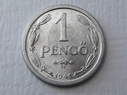 1 Pengő 1941 érme - Nagyon szép magyar, alu 1 pengő 1941 Magyar Királyság pénzérme