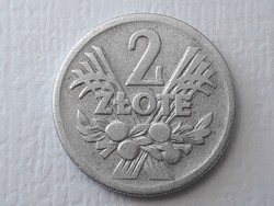 2 zloty 1958 coin - Polish 2 zl 1958 polska rzeczpospolita ludowa foreign coin