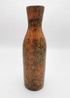 Retro vase, Hungarian handicraft ceramics, 31 cm