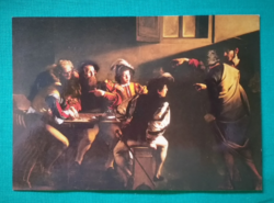 Caravaggio: Szent Máté elhívatása,postatiszta