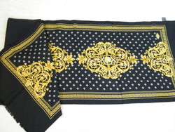 Vintage Versace hosszú selyemkendő, selyemsál