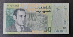 Marokkó - 50 dirhams 2002