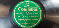 Sir thomas beecham conducts gramophone record shellac at 78 rpm