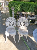 Alumínium kerti szék párban
