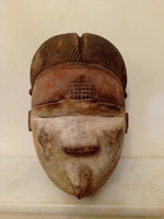 Ogoni népcsoport antik afrikai madár maszk Nigéria africká maska 361 dob 31 4658