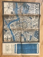 Map of Krakow