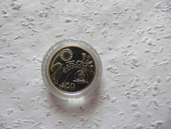 Spanyolország ezüst 1 ecu 1992 PP 6.75 gramm