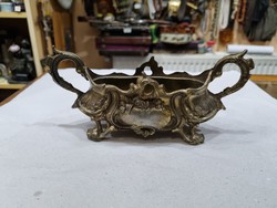 Old metal bowl
