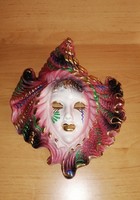 Velencei porcelán fali maszk 25 cm