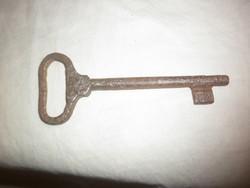 Antik nagy vas kulcs 12,5cm