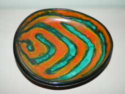 Bártfay judit ceramic wall bowl