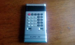Retro ELORG-36 ledes számológép