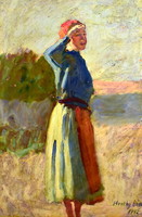 Béla Horthy (1869 - 1943) milfs in the summer sunshine 1942
