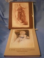 N27 XVIII század Német Osztrák rajzművészete album corvina kiadótól ajándékozható