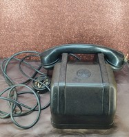 Vintage Tesla „tekerős” telefon