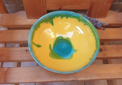 Laborcz monica pottery serving bowl