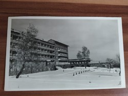 Régi képeslap, Galya, Nagyszálló téli kép, Dr. Sárai Imre Fényképsokszorosító, 1943.
