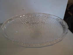 TÁL - KRISTÁLY - 4 kg - ALMAFÁT MINTÁZÓ - 37 x 11 cm - ALMAFA - NÉMET - HIBÁTLAN