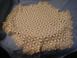 N27 large set of 2 crochet tablecloths for sale in 55 and 44 cm in beautiful condition