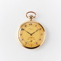 Antique longines 14k gold pocket watch, 1937